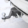 ТСУ /съемный квадрат/ с НЕРЖ накладкой TOYOTA LAND CRUISER Prado 150 2009-/ LC Prado 120 2002-2009/ LEXUS GX 460 2010-2013 купить недорого с доставкой в Клин