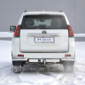 ТСУ /съемный квадрат/ с НЕРЖ накладкой TOYOTA LAND CRUISER Prado 150 2009-/ LC Prado 120 2002-2009/ LEXUS GX 460 2010-2013 купить недорого с доставкой в Клин