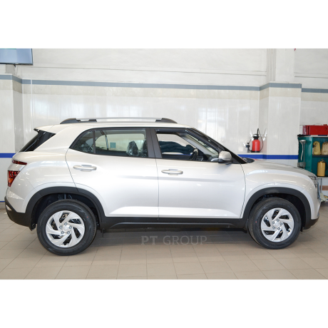 Рейлинги (Серебристый Муар) HYUNDAI Creta 2021- купить недорого с доставкой в Клин
