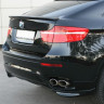 Клыки на задний бампер "GT" для BMW X6 купить недорого с доставкой в Клин
