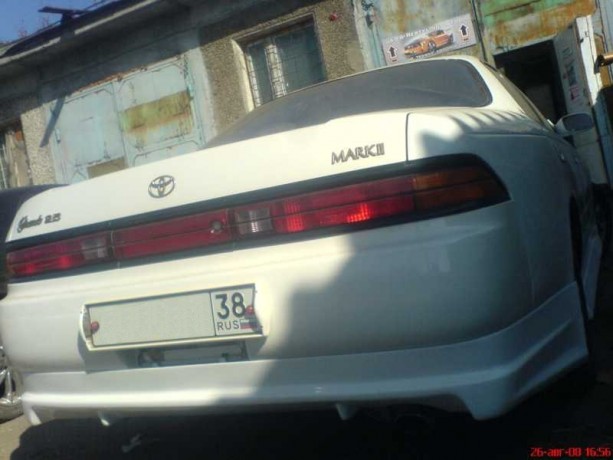 Накладка на задний бампер "TRD" Toyota Mark II (90) купить недорого с доставкой в Клин