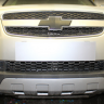 Защита радиатора "Standart" Chevrolet Captiva (2006-2011) низ, чёрная купить недорого с доставкой в Клин
