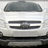 Защита радиатора "Standart" Chevrolet Captiva (2006-2011) низ, чёрная купить недорого с доставкой в Клин