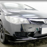 Защита радиатора "Standart 4D" Honda Civic рестайлинг (2009-2012) чёрная купить недорого с доставкой в Клин