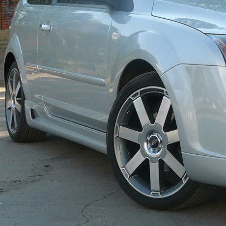 Накладки на пороги "Sport" для Ford Focus 2 (хэтчбэк) 3-5D (2004-2011) купить недорого с доставкой в Клин