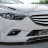 Сплиттер переднего бампера под клыки № 1 "SkyActivSport" для Mazda 6 (2013-н.в.) купить недорого с доставкой в Клин