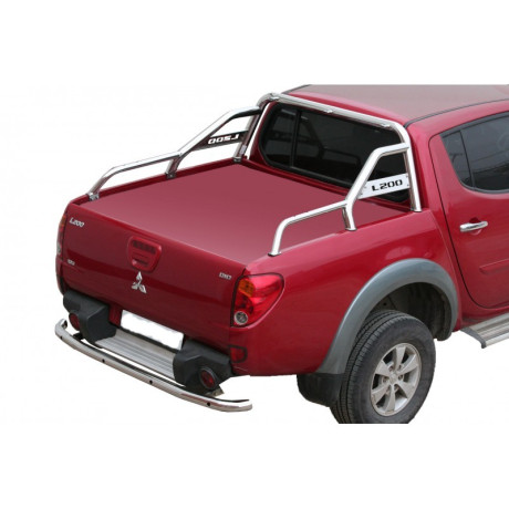 Дуга багажника с боковой поддержкой (d63,5) для Mitsubishi L200 (2006-2014)(Нерж. Сталь) купить недорого с доставкой в Клин