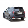 Защита заднего бампера «Уголки двойные» (d63.5) для Renault Duster (2015-н.в.)(Окрашенное) купить недорого с доставкой в Клин