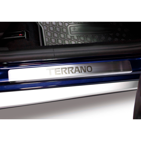 Накладки в проем дверей (4 шт) (НПС) NISSAN Terrano (2014-н.в.) купить недорого с доставкой в Клин