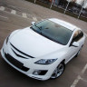 Накладки на фары (реснички) для Mazda 6 (2008-2012) купить недорого с доставкой в Клин