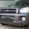 Защита радиатора "Standart" Hyundai Santa Fe (2000-2006) низ, хром купить недорого с доставкой в Клин