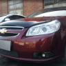 Защита радиатора "Standart" Chevrolet Epica (2006-2013) чёрная купить недорого с доставкой в Клин