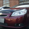Защита радиатора "Standart" Chevrolet Epica (2006-2013) чёрная купить недорого с доставкой в Клин