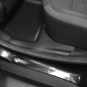 Накладки на ковролин задние (2 шт) (ABS) RENAULT Duster (2021-н.в.) купить недорого с доставкой в Клин