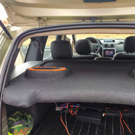 Полка Renault Duster (2010-2015)(отв. под динамики 16см) купить недорого с доставкой в Клин