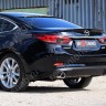 Диффузор заднего бампера var №3 (ровный) для Mazda 6 (2013-н.в.) купить недорого с доставкой в Клин