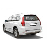 Защита заднего бампера «Уголки» (d63.5) Haval H9(Нерж. Сталь) купить недорого с доставкой в Клин