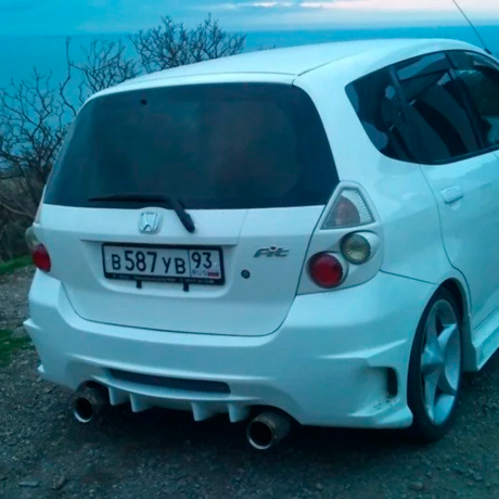Бампер задний "Luckystar" для Honda Fit GD купить недорого с доставкой в Клин