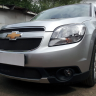 Защита радиатора "Standart" Chevrolet Orlando (2009-2015) верх, чёрная купить недорого с доставкой в Клин