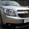 Защита радиатора "Standart" Chevrolet Orlando (2009-2015) верх, чёрная купить недорого с доставкой в Клин