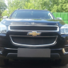 Защита радиатора "Standart" Chevrolet Trailblazer (2012-2015) чёрная купить недорого с доставкой в Клин