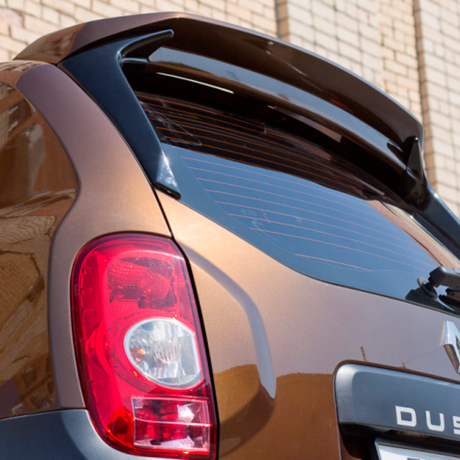 Спойлер задний "АртФорм" очищающий "Альбатрос" (369 Белый лед) Renault Duster с 2011 г.в. купить недорого с доставкой в Клин