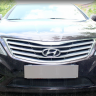 Защита радиатора "Standart" Hyundai Grandeu (2012-2015) чёрная купить недорого с доставкой в Клин