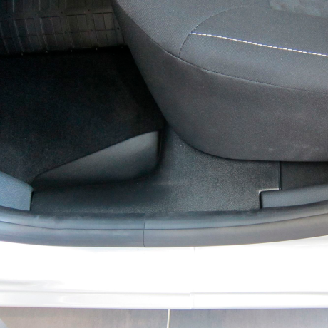 Накладки на ковролин (6шт) (ABS) RENAULT LOGAN (2014-н.в.) купить недорого с доставкой в Клин