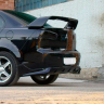 Накладка на задний бампер "Zodiak" для Mitsubishi Lancer 10 (2007-2016), 1 труба купить недорого с доставкой в Клин