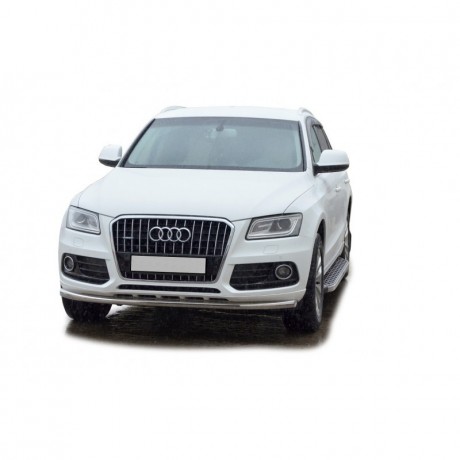 Защита переднего бампера "Труба" (d51) для Audi Q5 (2012-2016)(Окрашенное) купить недорого с доставкой в Клин