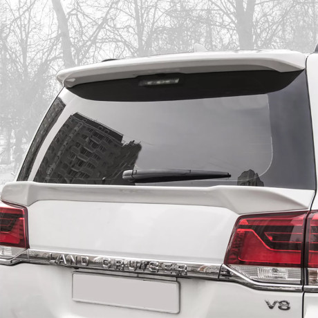 Лип спойлер под стекло вариант №1 для Toyota Land Cruiser 200 (2015-2021) купить недорого с доставкой в Клин