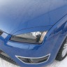 Накладки на фары (реснички) широкие var №2 для Ford Focus 2 (2004-2008) купить недорого с доставкой в Клин