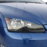 Накладки на фары (реснички) широкие var №2 для Ford Focus 2 (2004-2008) купить недорого с доставкой в Клин