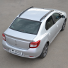 Рейлинги (Черный Муар) "Комфорт" RENAULT Logan (2014-н.в.) купить недорого с доставкой в Клин