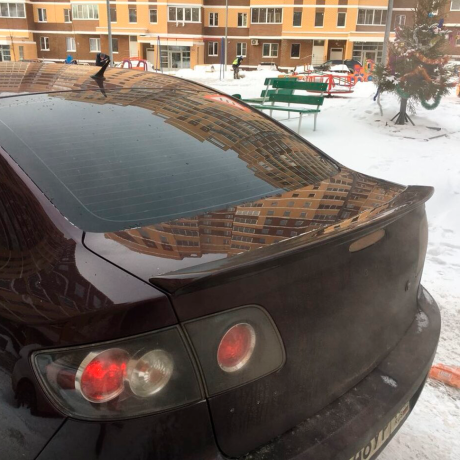 Спойлер "Дактейл" для Mazda 3 седан (2003-2009) купить недорого с доставкой в Клин
