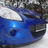 Защита радиатора "Standart" Hyundai i20 (2008-2012) чёрная купить недорого с доставкой в Клин