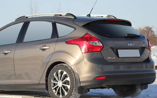 Рейлинги для Ford Focus III (2011-2019) хэтчбек Чёрный купить недорого с доставкой в Клин