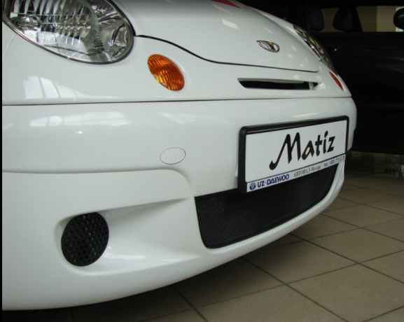 Защита радиатора "Standart" Daewoo Matiz чёрная купить недорого с доставкой в Клин
