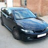 Накладки на фары (реснички) широкие для Honda Accord VII (2004-2008) купить недорого с доставкой в Клин