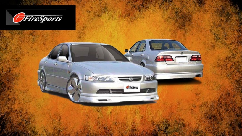 Накладки на пороги "Fire Sports" Honda Accord/Torneo (CF3, CF4, CF5) купить недорого с доставкой в Клин