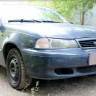 Защита радиатора "Standart" Daewoo Nexia (1994-2008) чёрная купить недорого с доставкой в Клин