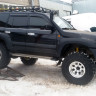 Силовые расширители арок стеклопластиковые на Toyota Land Cruiser 100 (11кг) купить недорого с доставкой в Клин