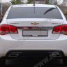 Диффузор заднего бампера var №2 (текстурный пластик) для Chevrolet Cruze (2008-2012) купить недорого с доставкой в Клин