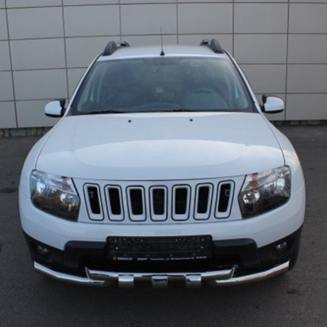 Решетка радиатора "Jeep" для Renault Duster (2010-2021) купить недорого с доставкой в Клин