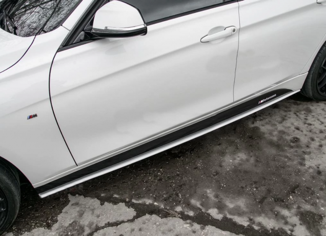 Накладки боковых порогов (лезвия) под боковые пороги для BMW 3 F30/F31 купить недорого с доставкой в Клин
