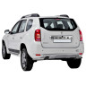 Защита заднего бампера «Уголки» (d63,5) для Renault Duster (2011-2015)(Нерж. Сталь) купить недорого с доставкой в Клин