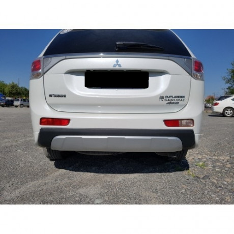 Диффузор заднего бампера "Broomer Design" для Mitsubishi Outlander (3rd generation)(2012-2014) купить недорого с доставкой в Клин