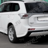 Диффузор заднего бампера "Broomer Design" для Mitsubishi Outlander (3rd generation)(2012-2014) купить недорого с доставкой в Клин