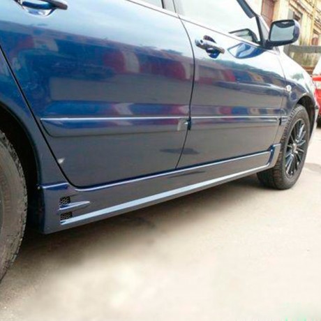 Накладки на пороги "EGR" для Mitsubishi Lancer IX (2003-2009) купить недорого с доставкой в Клин