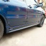 Накладки на пороги "EGR" для Mitsubishi Lancer IX (2003-2009) купить недорого с доставкой в Клин